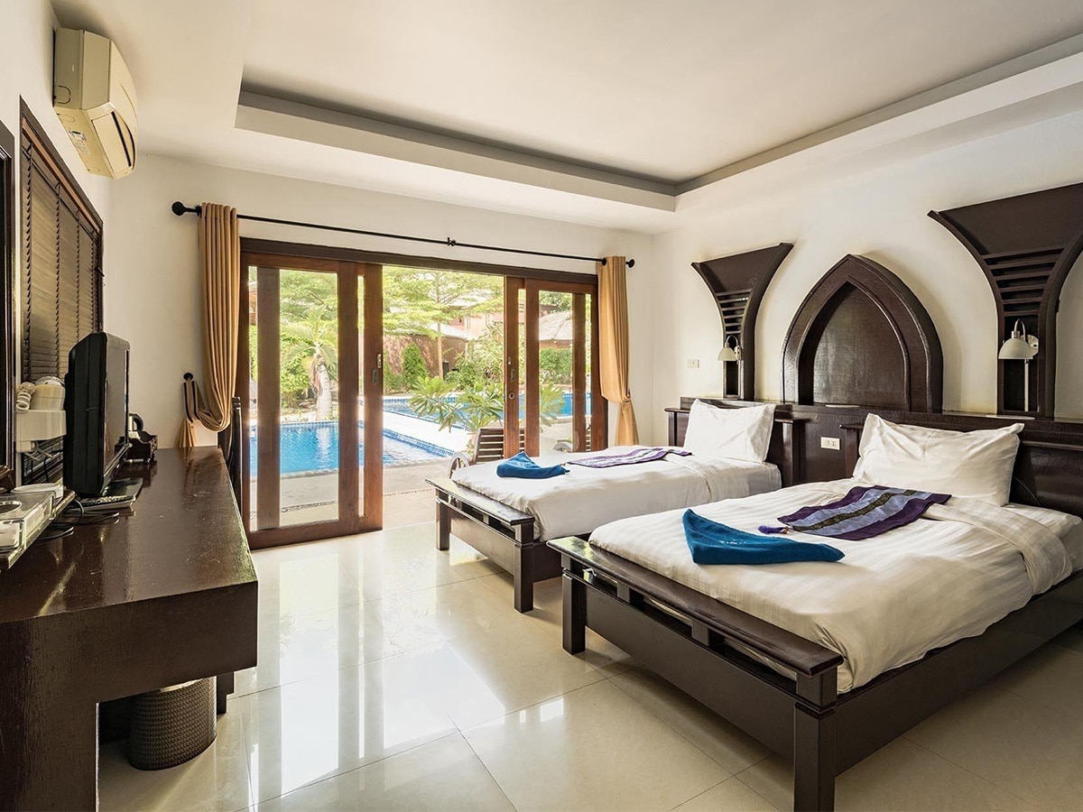 Inside of accommodation in Thailand