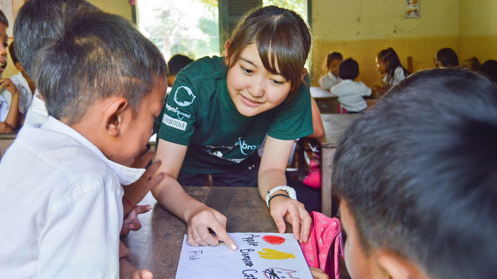 Speech therapy intern in Cambodia
