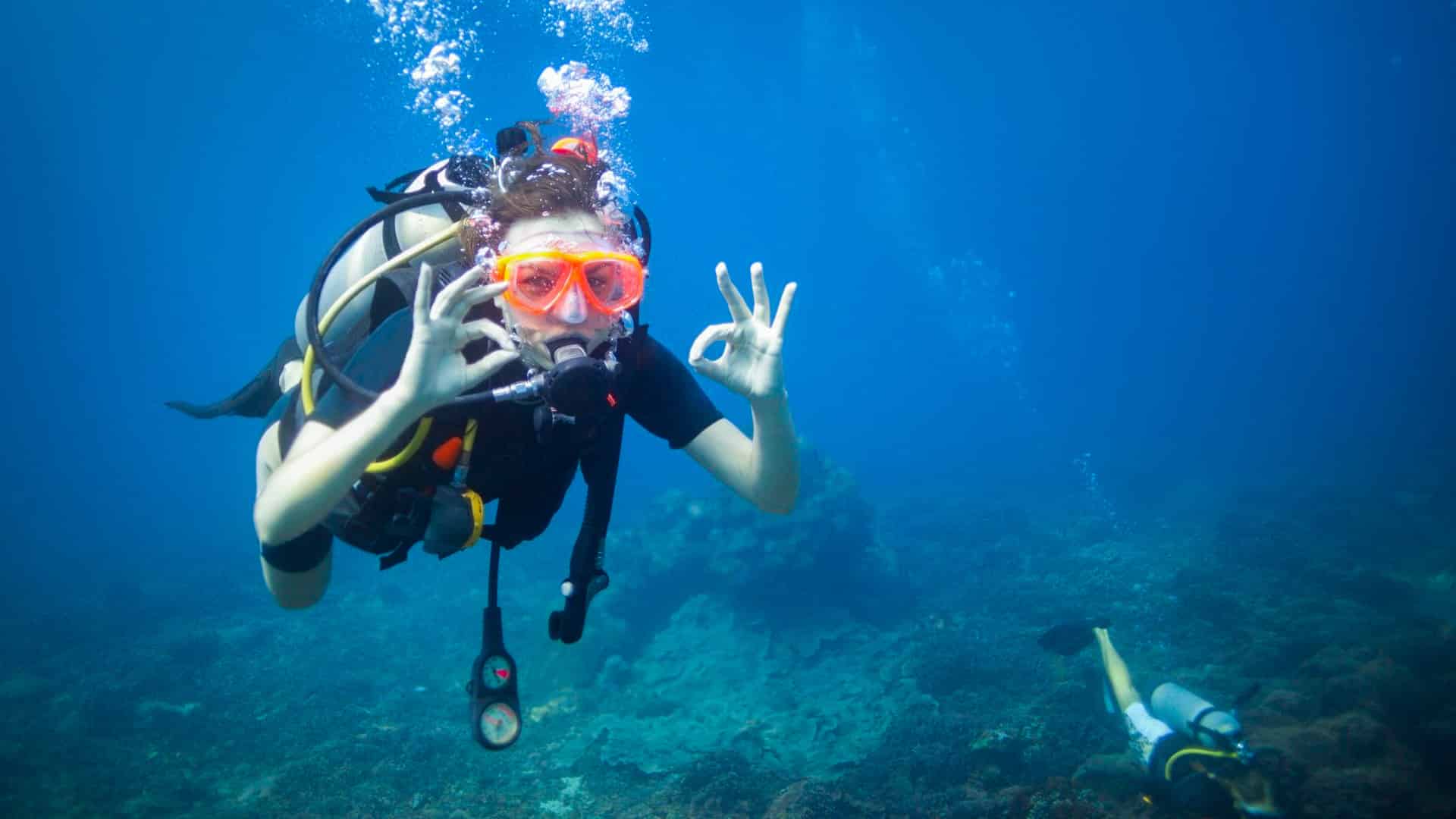 Diving in Barcelona