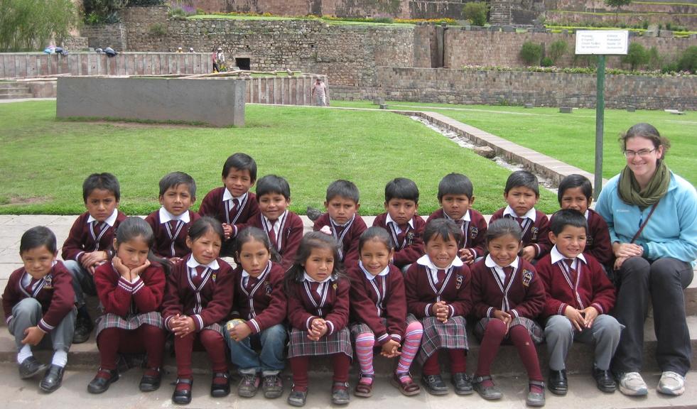 Abigail H in Peru