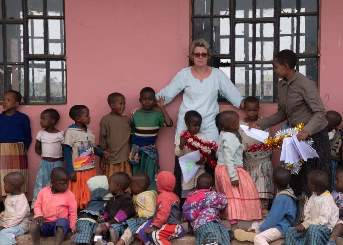 Kathryn C in Tanzania